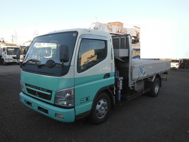 三菱ふそう キャンター 小型 平ボディ（クレーン付） PA-FE83DEN(2268) 1枚目
