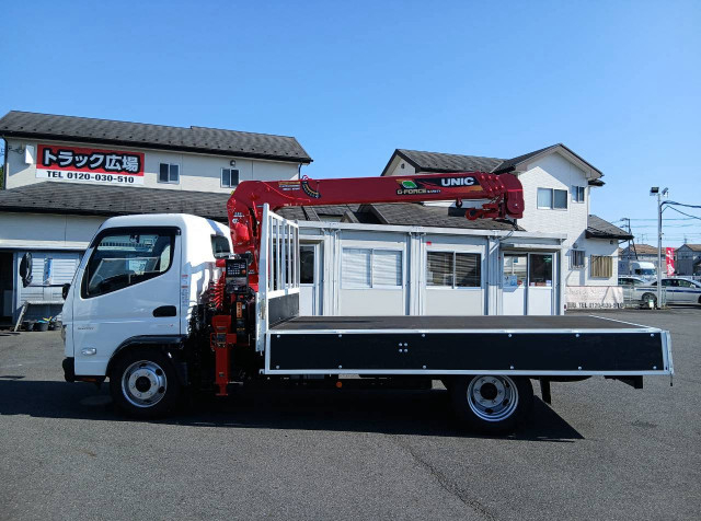 三菱ふそう キャンター 小型 平ボディ（クレーン付） 2RG-620331(111850) 18枚目