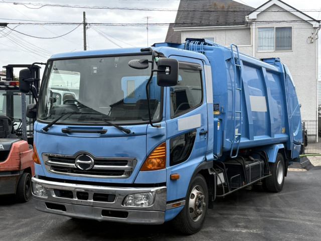 Hino ranger Middle Packer compress trucks TKG-FC9JGAA(109573) 1枚目