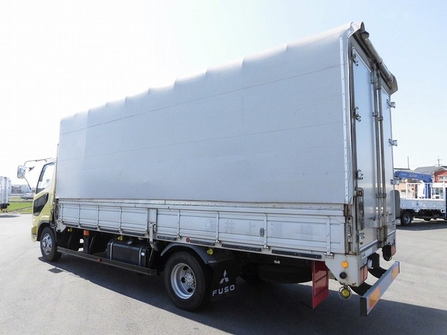 三菱ふそう ファイター 中型 幌車（ウィング式） PA-FK71F(6489) 4枚目