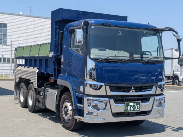 三菱ふそう スーパーグレート 大型 土砂ダンプ 2KG-FV70HX(111445) 2枚目