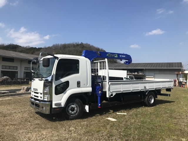 いすゞ フォワード 中型 平ボディ（クレーン付） SKG-FRR90S2(5744) 60枚目