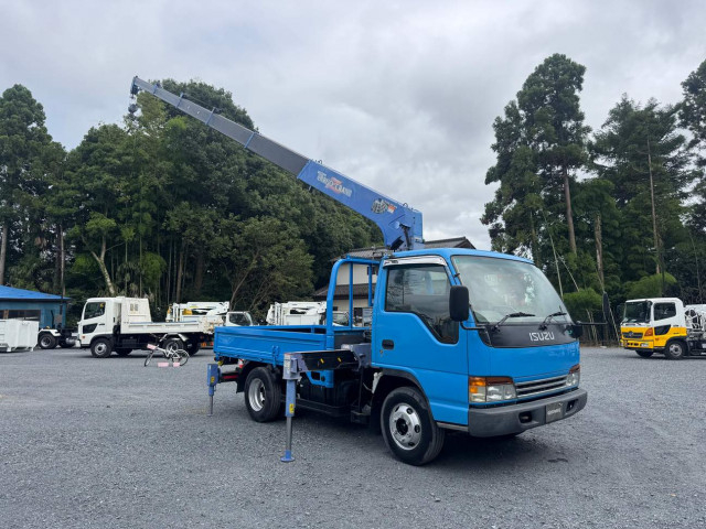いすゞ エルフ 小型 平ボディ（クレーン付） KK-NPR72GR(110499) 5枚目