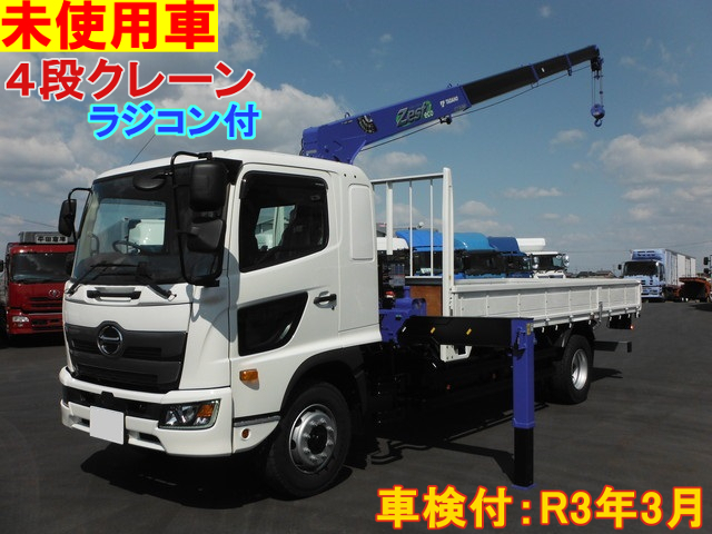 日野 レンジャー 増トン 平ボディ（クレーン付） 2PG-FE2ABA(7117) 2枚目