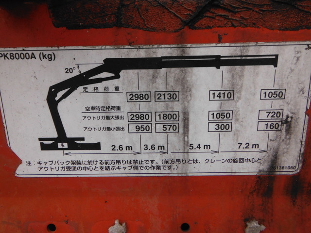 UDトラックス（日産） コンドル 中型 土砂ダンプ PB-MK36A(2828) 22枚目