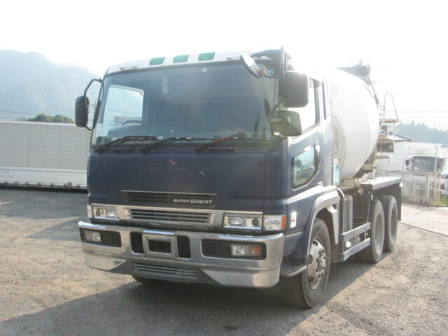 三菱ふそう スーパーグレート 大型 ミキサー車 KC-FV515JXD(6979) 1枚目