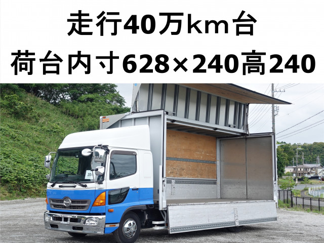 日野 レンジャー 中型 ウィング TKG-FD7JLAA(109545) 1枚目