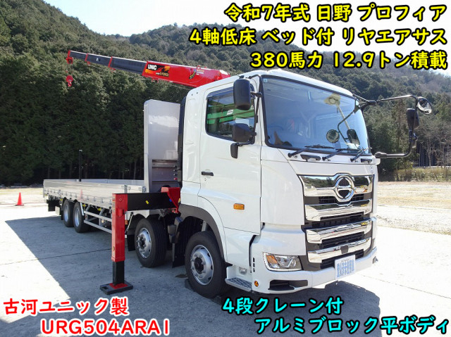 日野 プロフィア 大型 平ボディ（クレーン付） 2DG-FW1AHC(108247) 5枚目