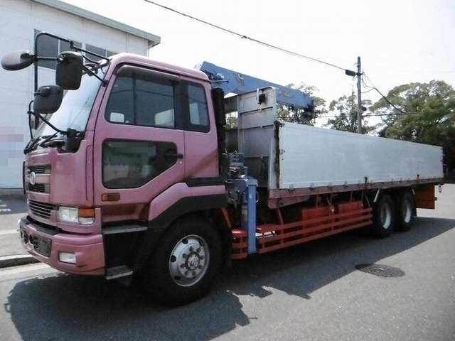 UDトラックス（日産） ビッグサム 大型 平ボディ（クレーン付） KL-CD55J(6497) 1枚目