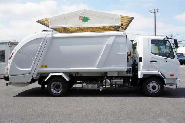 三菱ふそう ファイター 中型 塵芥車（プレス式） 2KG-FK72F(108428) 5枚目
