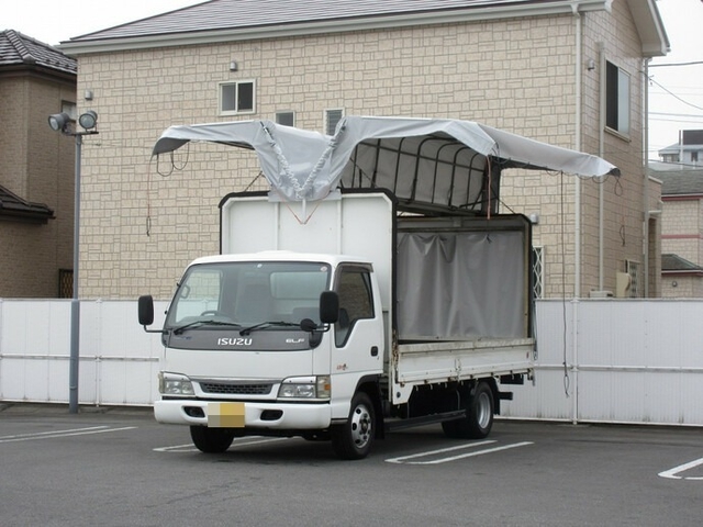 いすゞ エルフ 小型 幌車（ウィング式） KR-NPR81LAR(9233) 2枚目