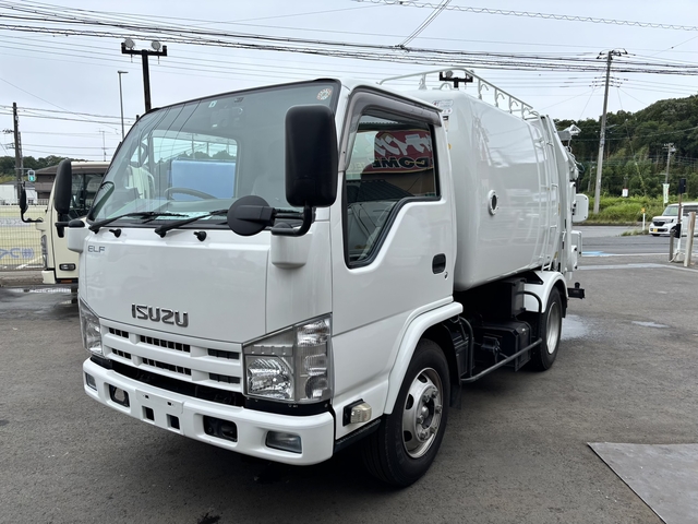 いすゞ エルフ 小型 塵芥車（回転式） TKG-NKR85N(107773) 1枚目