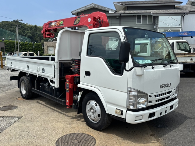 いすゞ エルフ 小型 平ボディ（クレーン付） TPG-NKR85R(108194) 3枚目