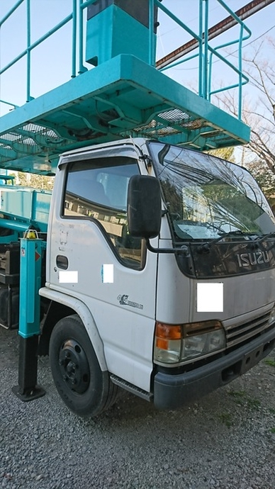 いすゞ エルフ 小型 高所作業車 KK-NKR71GN(1180) 2枚目