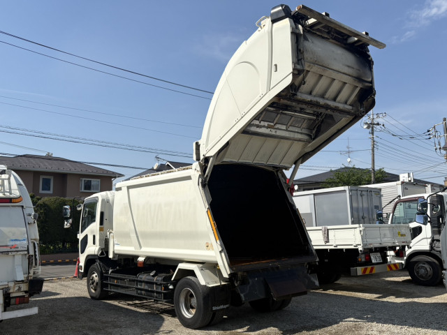 いすゞ フォワード 増トン 塵芥車（プレス式） PKG-FSR34S2(110903) 12枚目