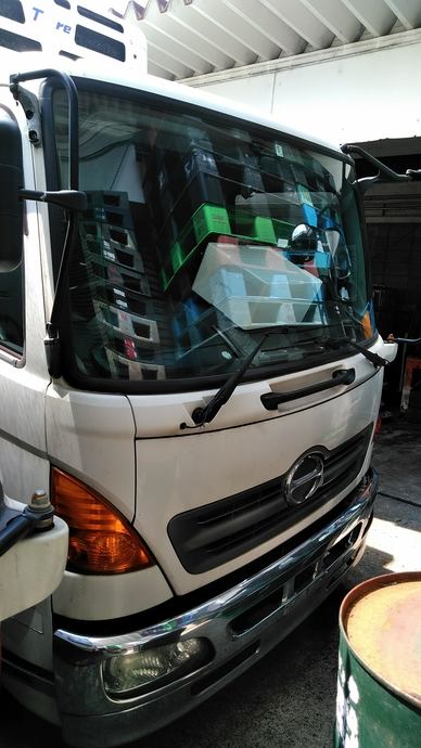 日野 レンジャー 中型 冷蔵冷凍バン BKG-FD7JKYA(3675) 1枚目