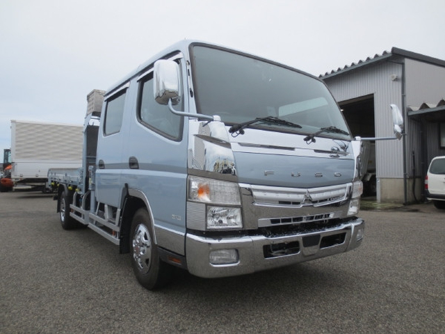 三菱ふそう キャンター 小型 平ボディ（クレーン付） TPG-FEB50(109789) 2枚目
