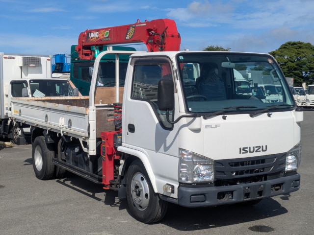 いすゞ エルフ 小型 平ボディ（クレーン付） TPG-NKR85R(109948) 2枚目