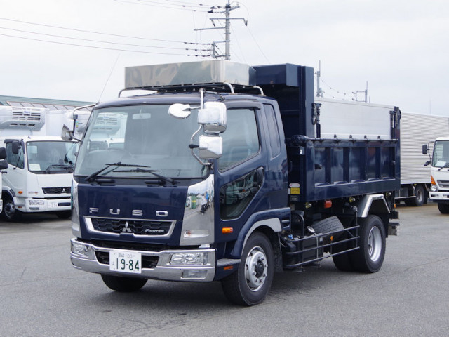 三菱ふそう ファイター 増トン 土砂ダンプ 2KG-FK62FZ(111756) 1枚目