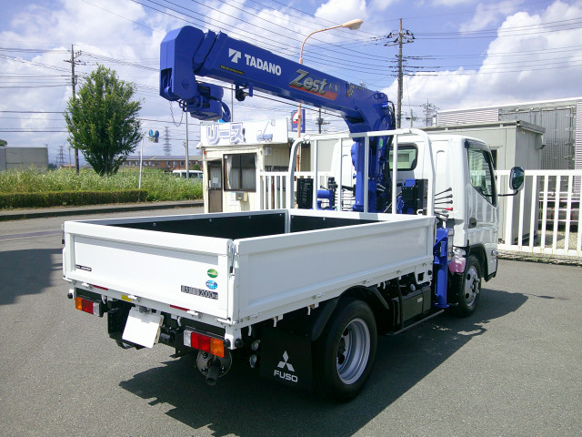 三菱ふそう キャンター 小型 平ボディ（クレーン付） 2RG-FBAVO(108799) 5枚目