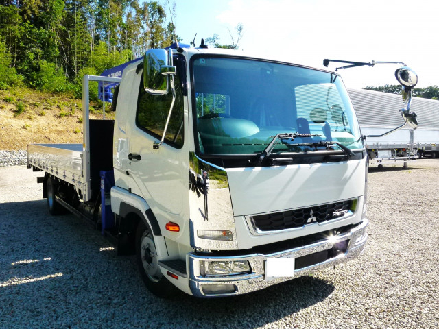 三菱ふそう ファイター 中型 平ボディ（クレーン付） 2KG-FK62F(108288) 3枚目