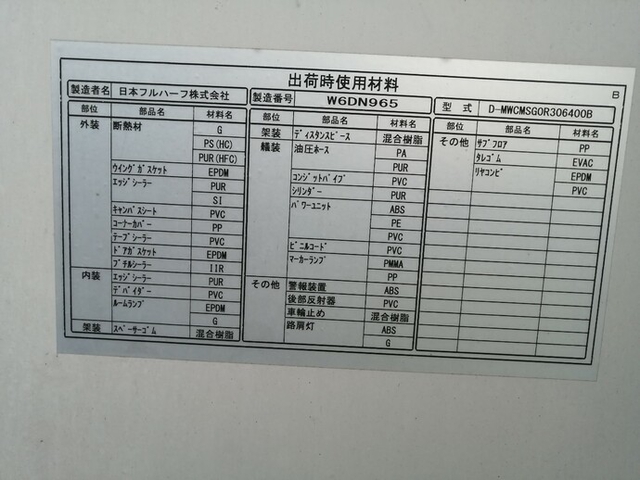 Isuzu forward Middle Wing body TKG-FRR90S2(5516) 56枚目