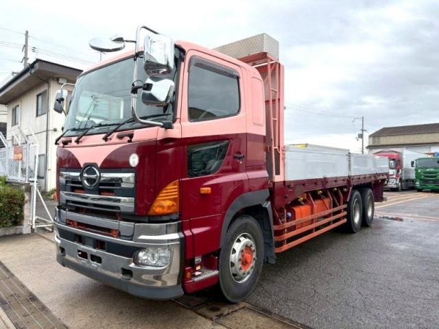 日野 プロフィア 大型 平ボディ QPG-FR1ASEA(101764) 1枚目