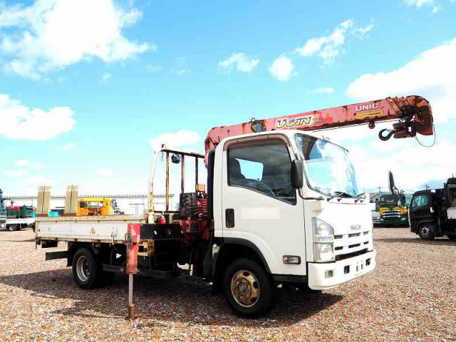 いすゞ エルフ 小型 平ボディ（クレーン付） BDG-NPS85AR(94539) 7枚目
