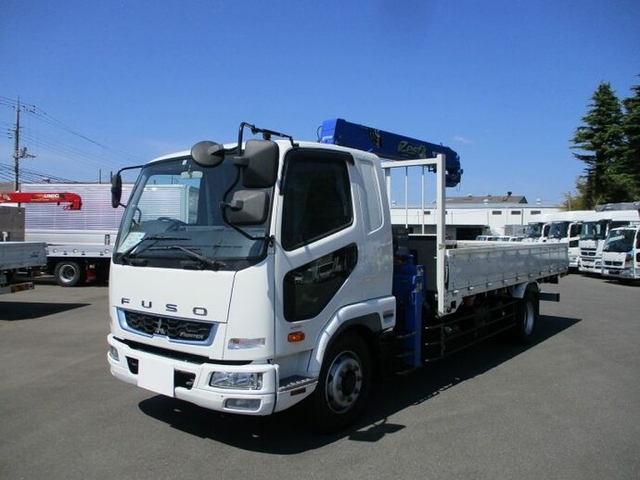 三菱ふそう ファイター 増トン 平ボディ（クレーン付） 2KG-FK62FZ(9628) 1枚目