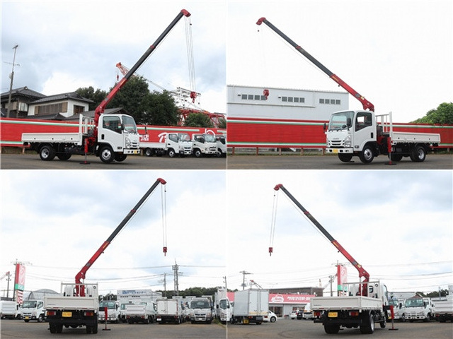 いすゞ エルフ 小型 平ボディ（クレーン付） TPG-NMR85AN(112691) 12枚目