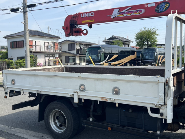 トヨタ ダイナ 小型 平ボディ（クレーン付） TKG-XZU710(110614) 6枚目