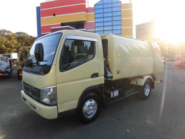 三菱ふそう キャンター 小型 塵芥車（プレス式） PDG-FE83DY(11393) 1枚目