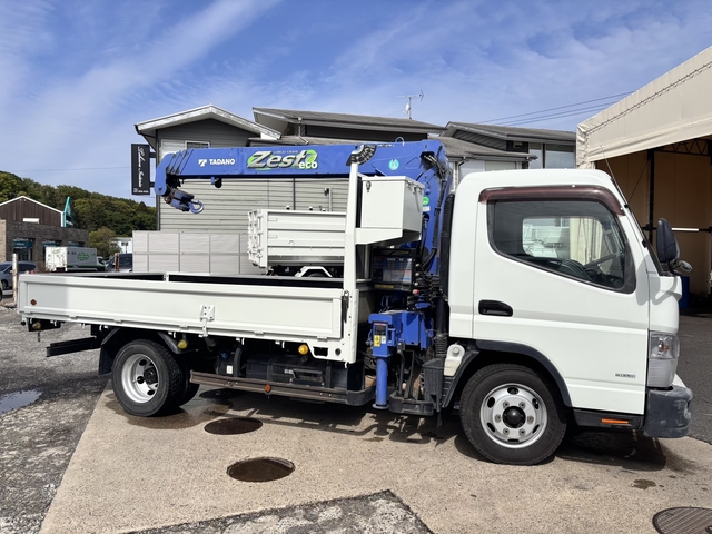 Mitsubishi Fuso canter Small Crane equipped trucks TKG-FEB90(108213) 4枚目