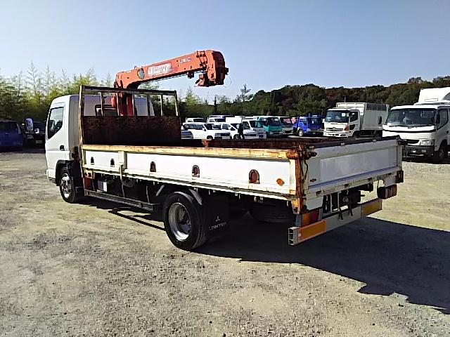 三菱ふそう キャンター 小型 平ボディ（クレーン付） PA-FE83DGY(7548) 5枚目