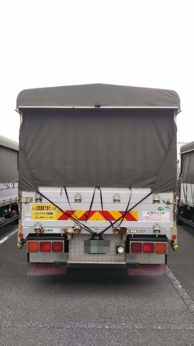 三菱ふそう ファイター 中型 幌車 TKG-FK61F(3371) 4枚目