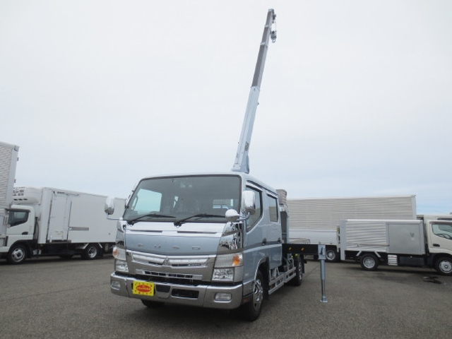 三菱ふそう キャンター 小型 平ボディ（クレーン付） TPG-FEB50(109789) 1枚目