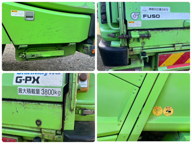 Mitsubishi Fuso fighter 6studs large Packer compress trucks TKG-FK72FY(109570) 34枚目