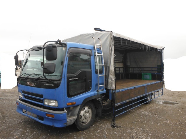 いすゞ エルフ 増トン 幌車 KL-FSR33K4R(2117) 5枚目