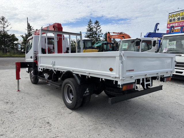 三菱ふそう キャンター 小型 平ボディ（クレーン付） TKG-FEA50(109928) 7枚目