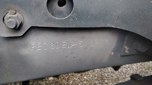 三菱ふそう キャンター 小型 平ボディ（クレーン付） PA-FE73DEN(2996) 35枚目