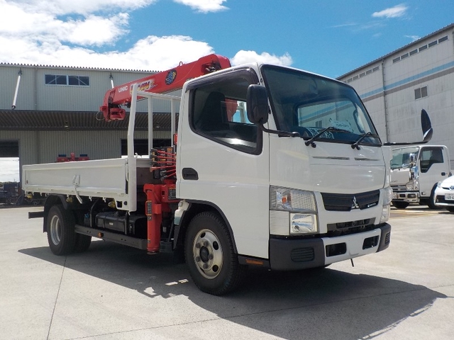 三菱ふそう キャンター 小型 平ボディ（クレーン付） TKG-FEA50(58579) 1枚目