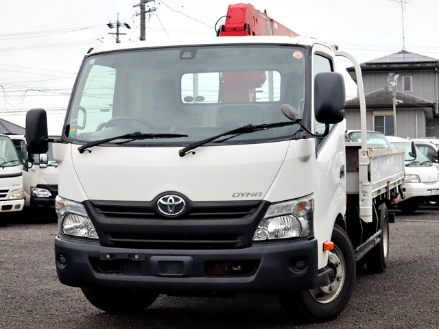 トヨタ ダイナ 小型 平ボディ（クレーン付） TKG-XZU712(112459) 1枚目