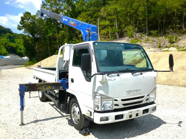 いすゞ エルフ 小型 平ボディ（クレーン付） 2RG-NKR88R(109285) 17枚目