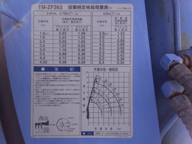 日産自動車 アトラス 小型 平ボディ（クレーン付） KC-APR70LR(8918) 64枚目