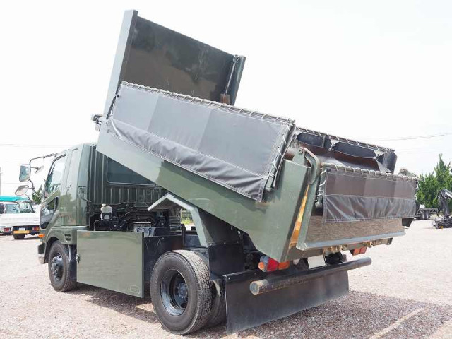 三菱ふそう ファイター 中型 土砂ダンプ SKG-FK61F(109532) 3枚目