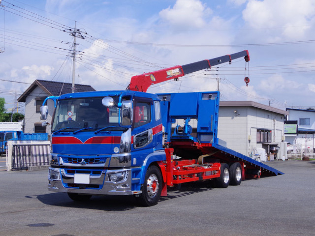 Mitsubishi Fuso super_great Large Translation missing: en.item.body_keijou_enum.body_keijou_carrier_other 2PG-FY70HY(109643) 1枚目