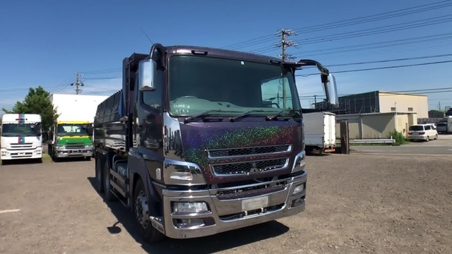 三菱ふそう スーパーグレート 増トン 土砂ダンプ QKG-FV50VX(34770) 30枚目