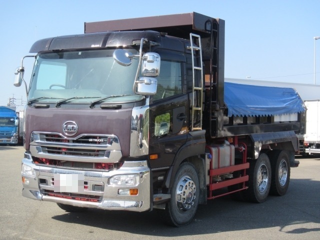 Nissan UD quon Large Dump (L-shaped gate) QKG-CW5XL(6992) 2枚目