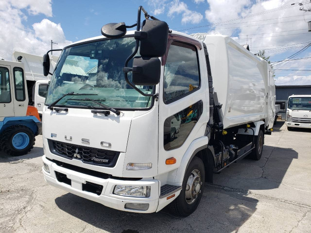 Mitsubishi Fuso fighter Middle Packer compress trucks TKG-FK71F(109925) 1枚目