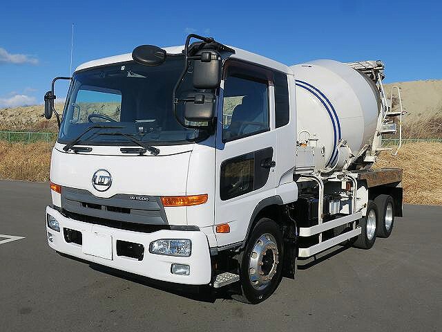 UDトラックス（日産） クオン 大型 ミキサー車 QDG-PW39L(27548) 1枚目
